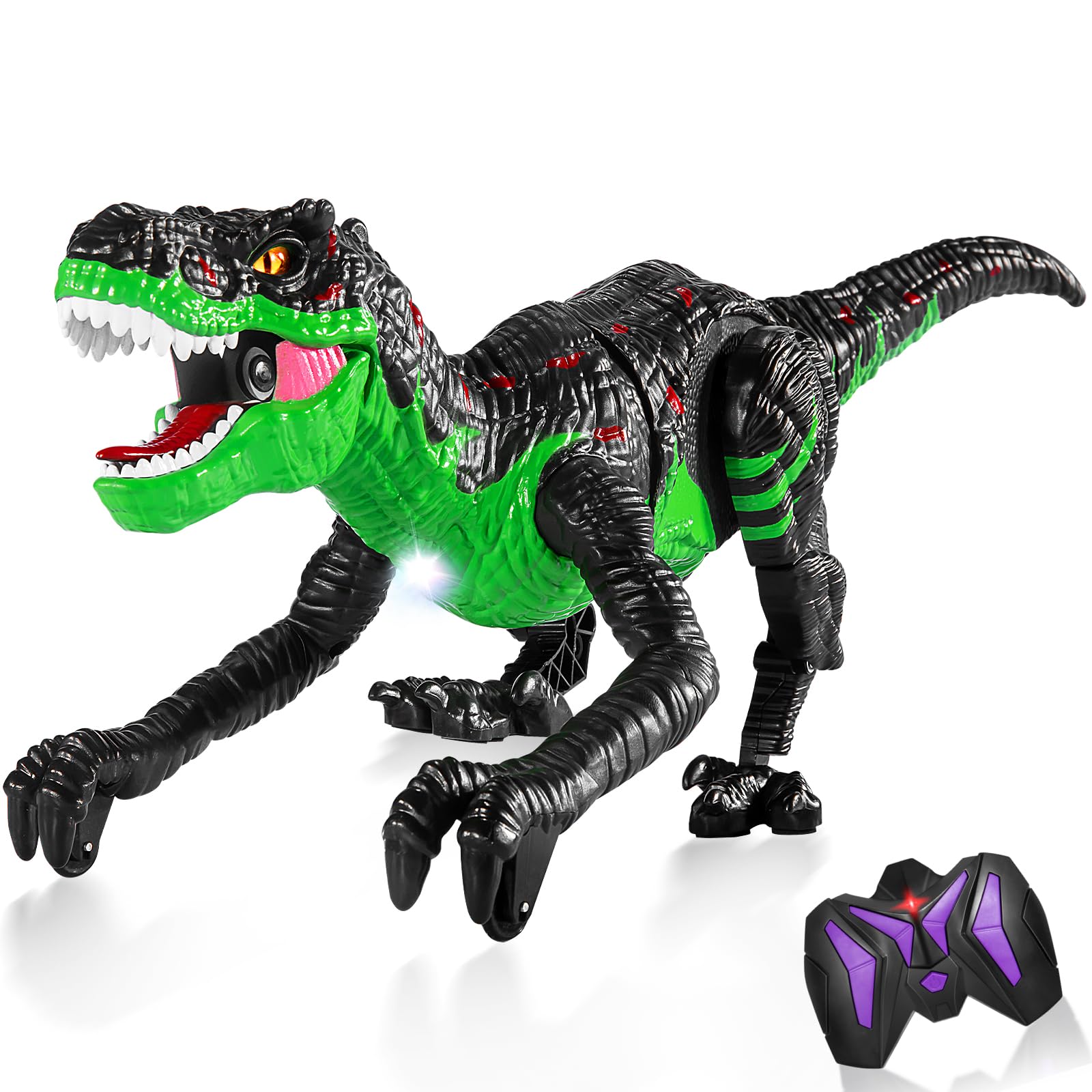 【dino】TRUE計10ml TEMI Large Remote Control Bionic Dinosaur Toy for Kids 3-12